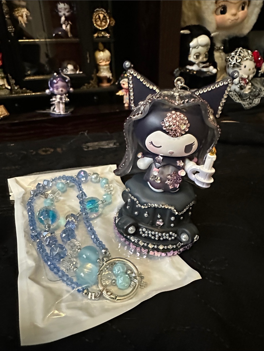 kuromi bag charm